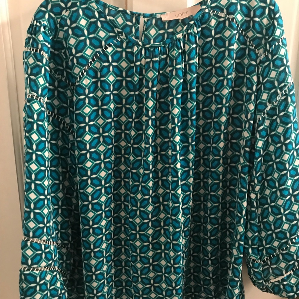 Loft colorful blouse